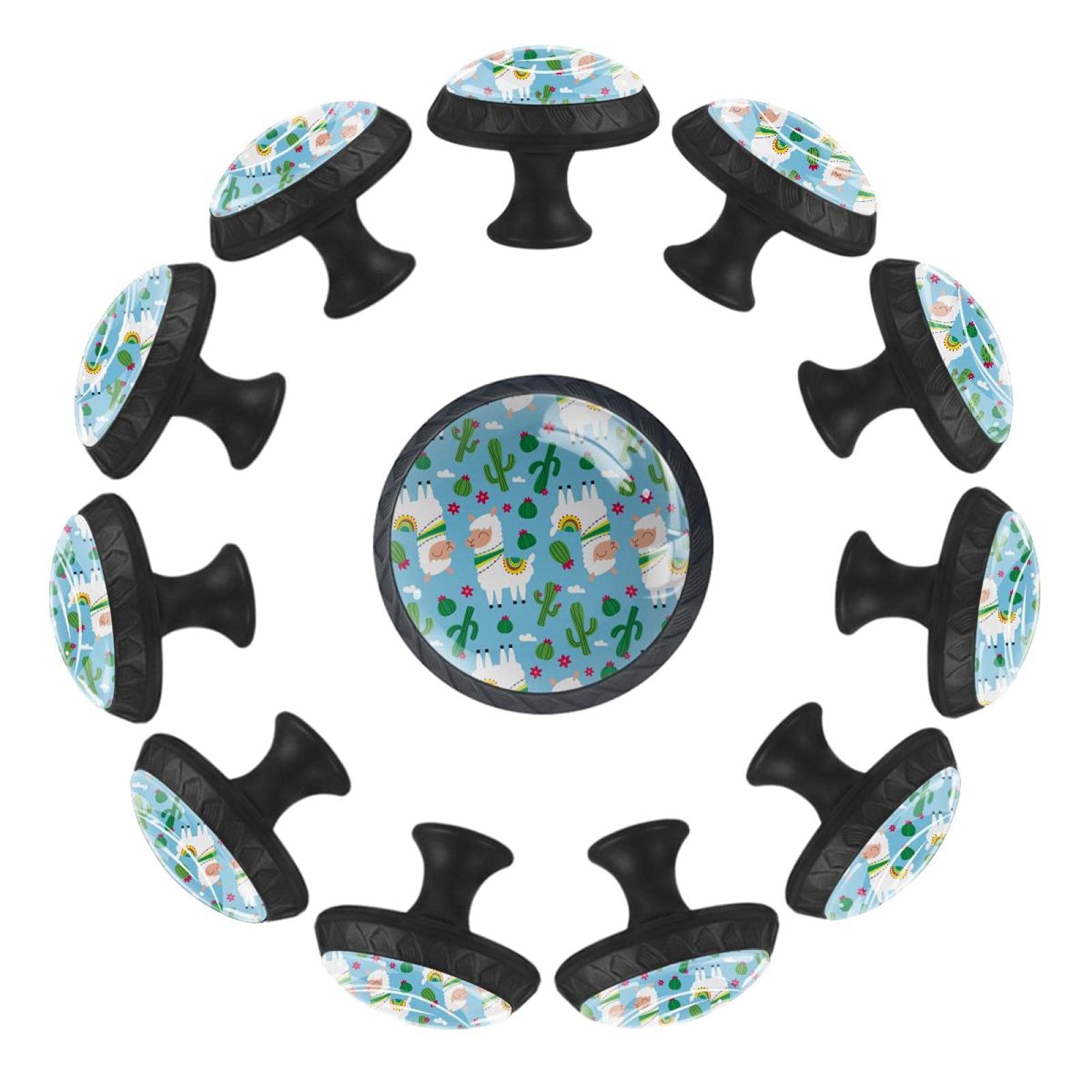Boutons de tiroir alpaga ronds : apportez de la tendresse et de la poésie aux meubles de bébé