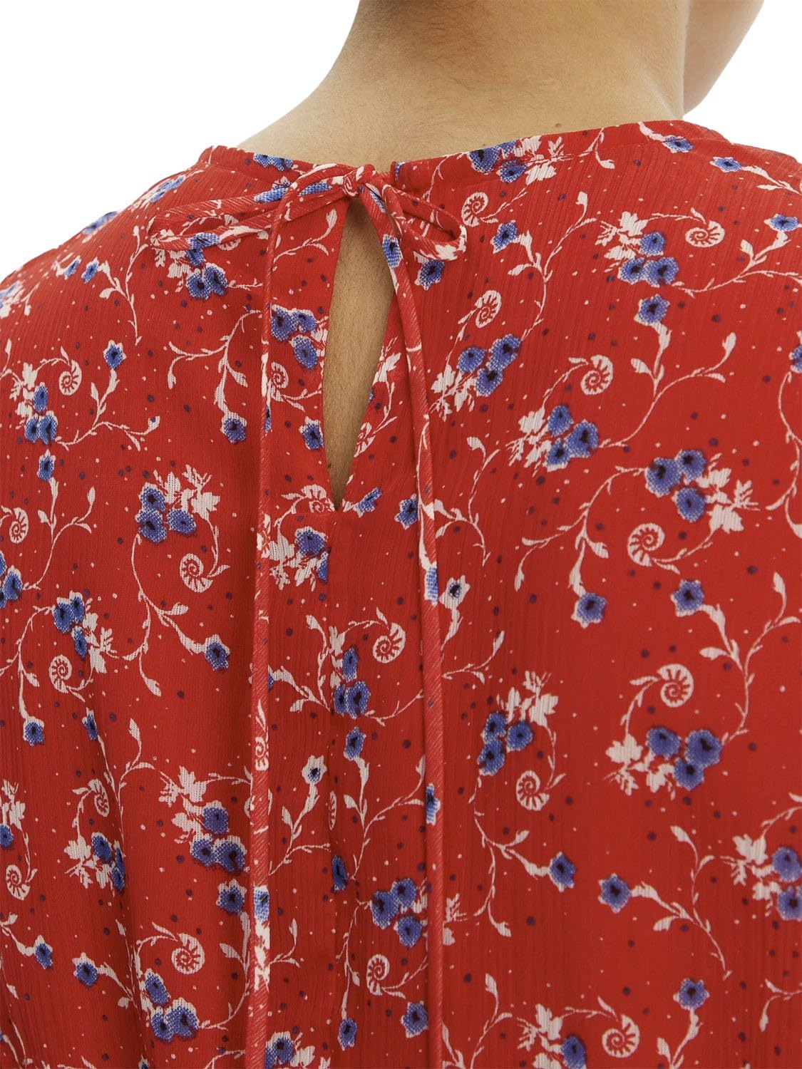 Tommy Jeans Long Sleeve Dress with Floral Print Vestido Mujer