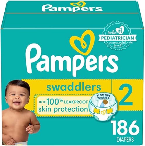 Miniatura 113 de Pañales Pampers Swaddlers, Talla 7 (11.8-22.7 kg), 70 unidades, absorbentes, mantiene al bebé seco y cómodo, pañal desechable seguro para la piel