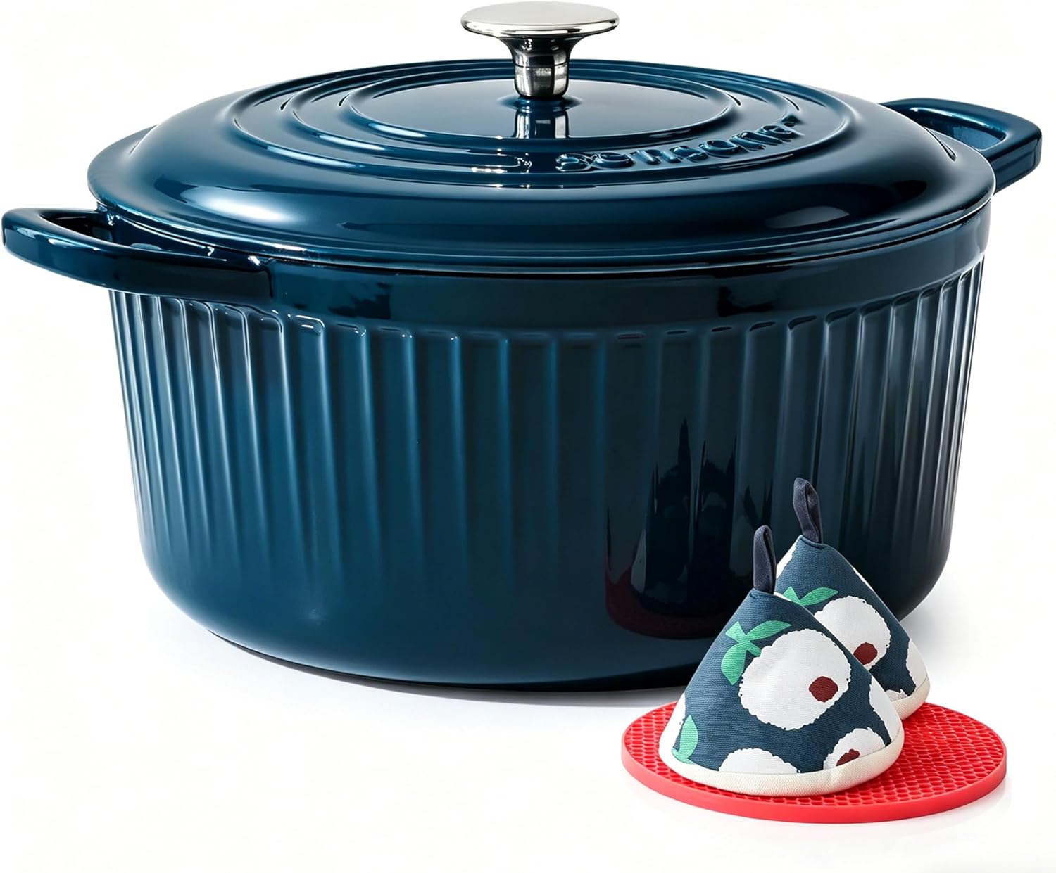 SENSARTE Enameled Cast Iron Dutch...