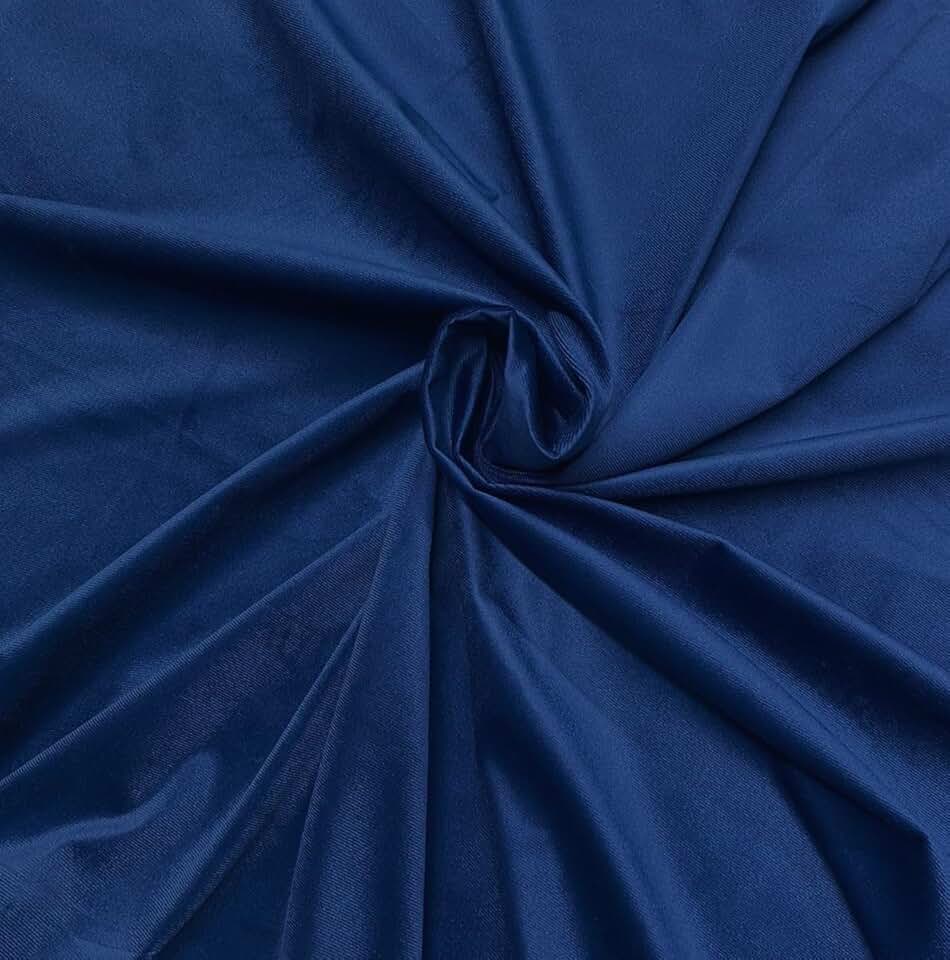 Tecido Suede Veludo Paris Azul Marinho 1,40m largura