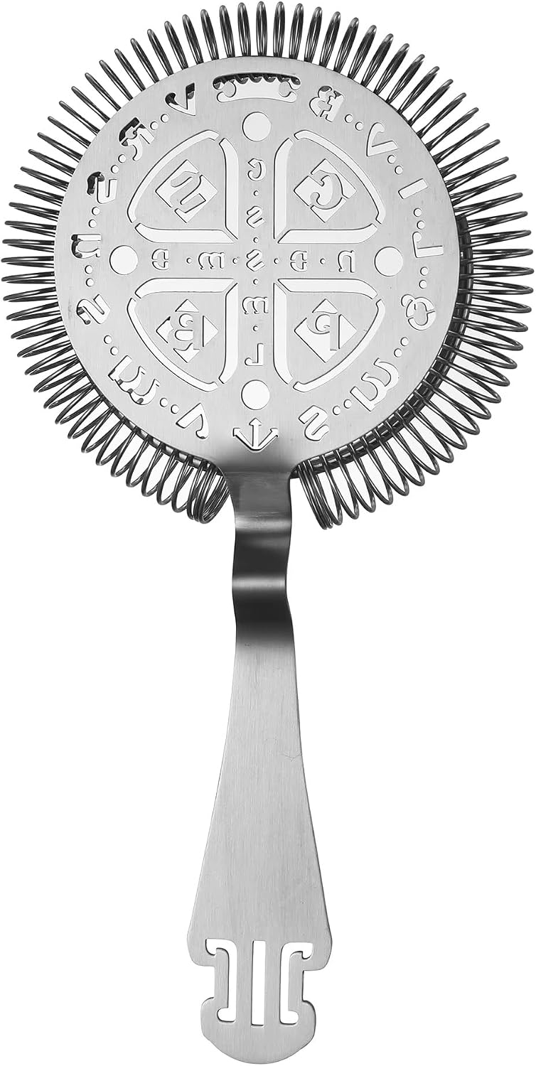 Stainless Steel Cocktail Strainer Bar Strainer (Rune)