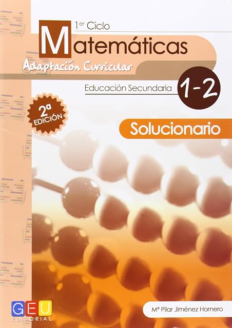 Portada de Matematicas 1º Ciclo ESO Adapt Curricular Pack