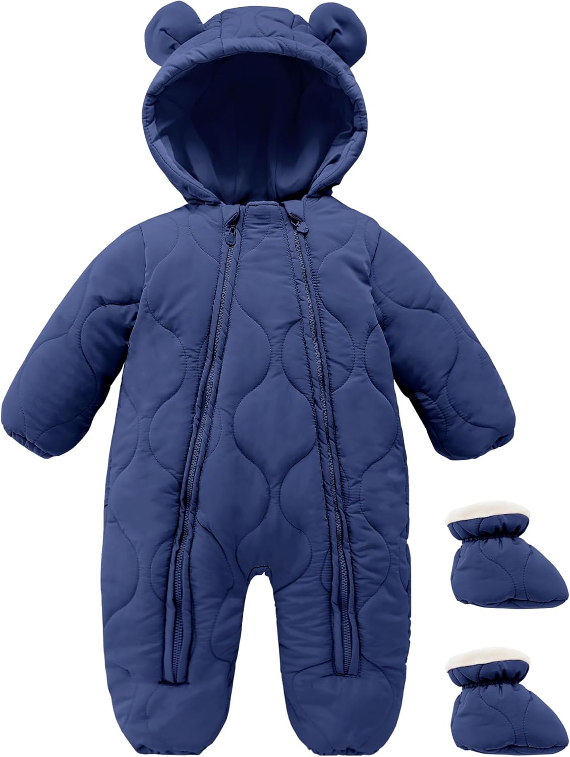 Happy Cherry Baby Snowsuit Down Jacket Infant Hooded Romper Jumpsuit Newborn Boy Girl Winter Bodysuits Happy Cherry Baby Snowsuit Down Jacket Infant Hooded Romper Jumpsuit Newborn Boy Girl Winter Bodysuits