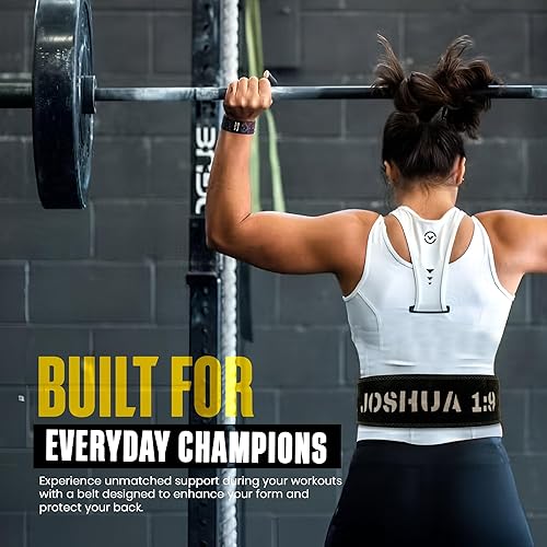 Miniatura 5 de Christian Lever Weight Lifting Belt - 10mm Thick Leather Powerlifting Belt for Men & Women - Squat & Deadlift Support