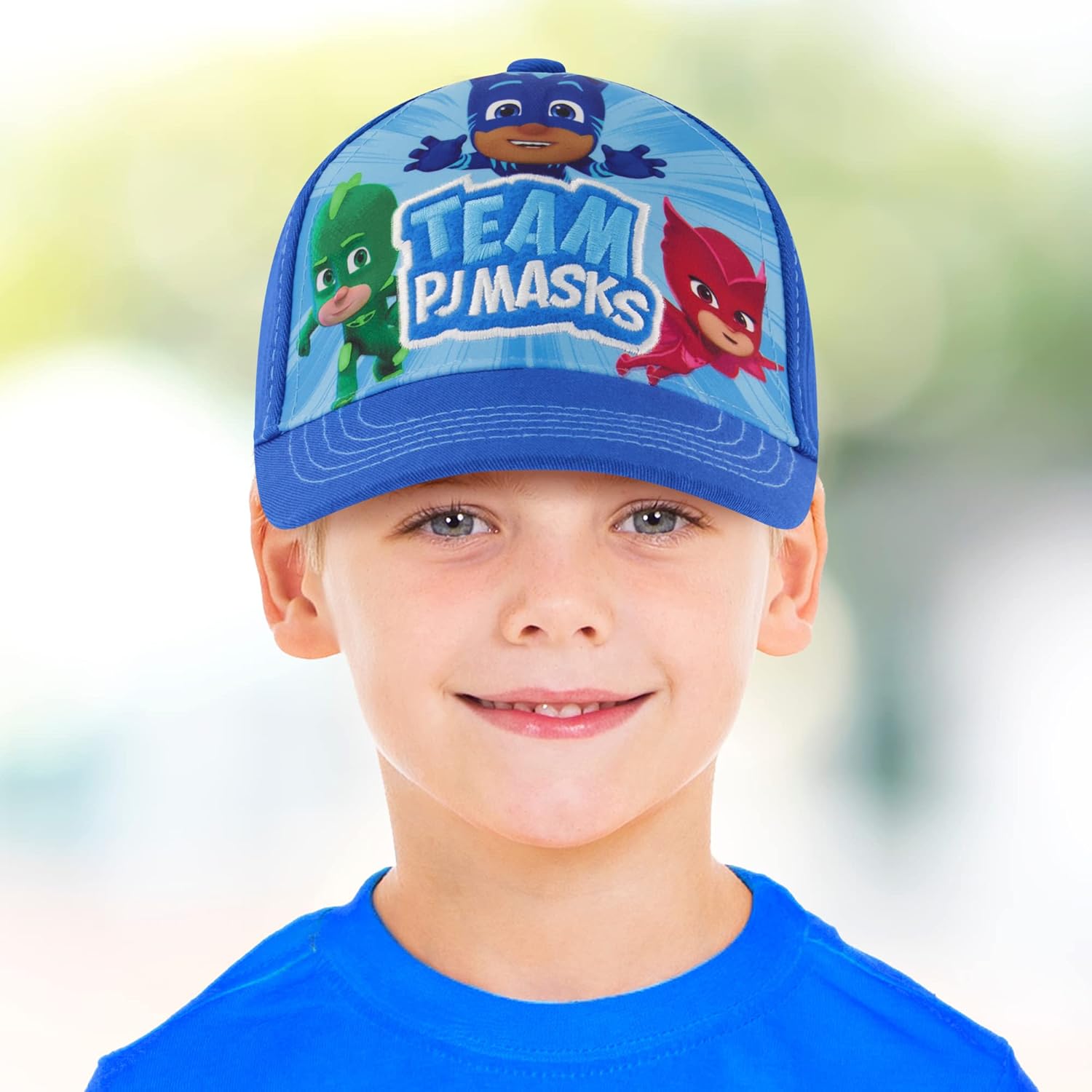 PJ Masks Boys Baseball Cap and Adjustable Toddler Hat, Ages 2-4 Or Boy for Kids Ages 4-7 - Image 2
