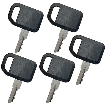 5 Pcs Replacement Ignition Keys AM131841 Start Switch Key JDG Key for John Deere Gator & Mowers 425 445 455 GT235 GT245, also for Bobcat Cub Cadet Ditch Witch