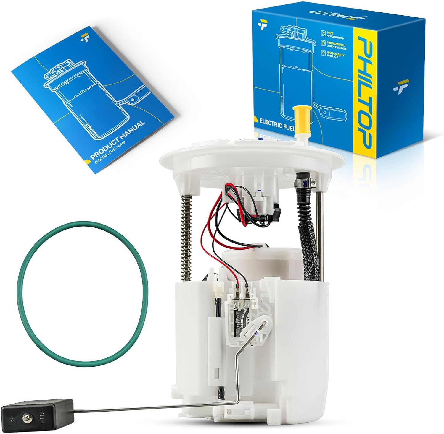 PHILTOP Electric Fuel Pump Assembly Compatible with 2013-2020 Ford Fusion, 2013-2020 Lincoln MKZ, FG1547