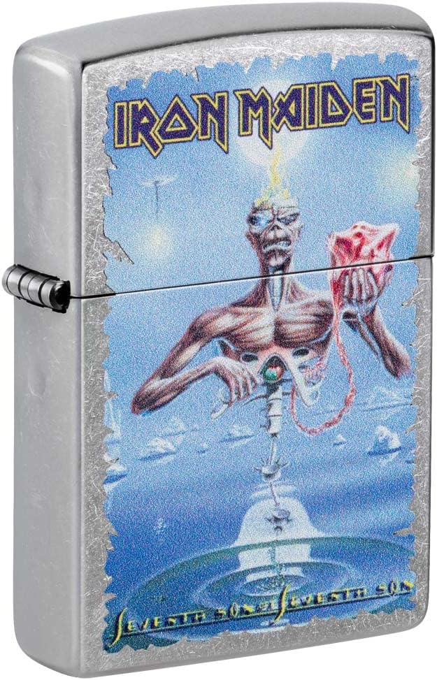 Zippo Lighter: Iron Maiden, Seventh Son of a Seventh Son - Street Chrome 81218