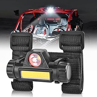 Nilight UTV Dome Light Universal 1.5”-2.0” Roll Bar Mount LED Interior Light Spot Flood Combo Beam LED Light for UTV ATV Can-Am Polaris RZR Dune Buggy Golf Cart Off-Road Vehicle Boat, 2 Years Warranty