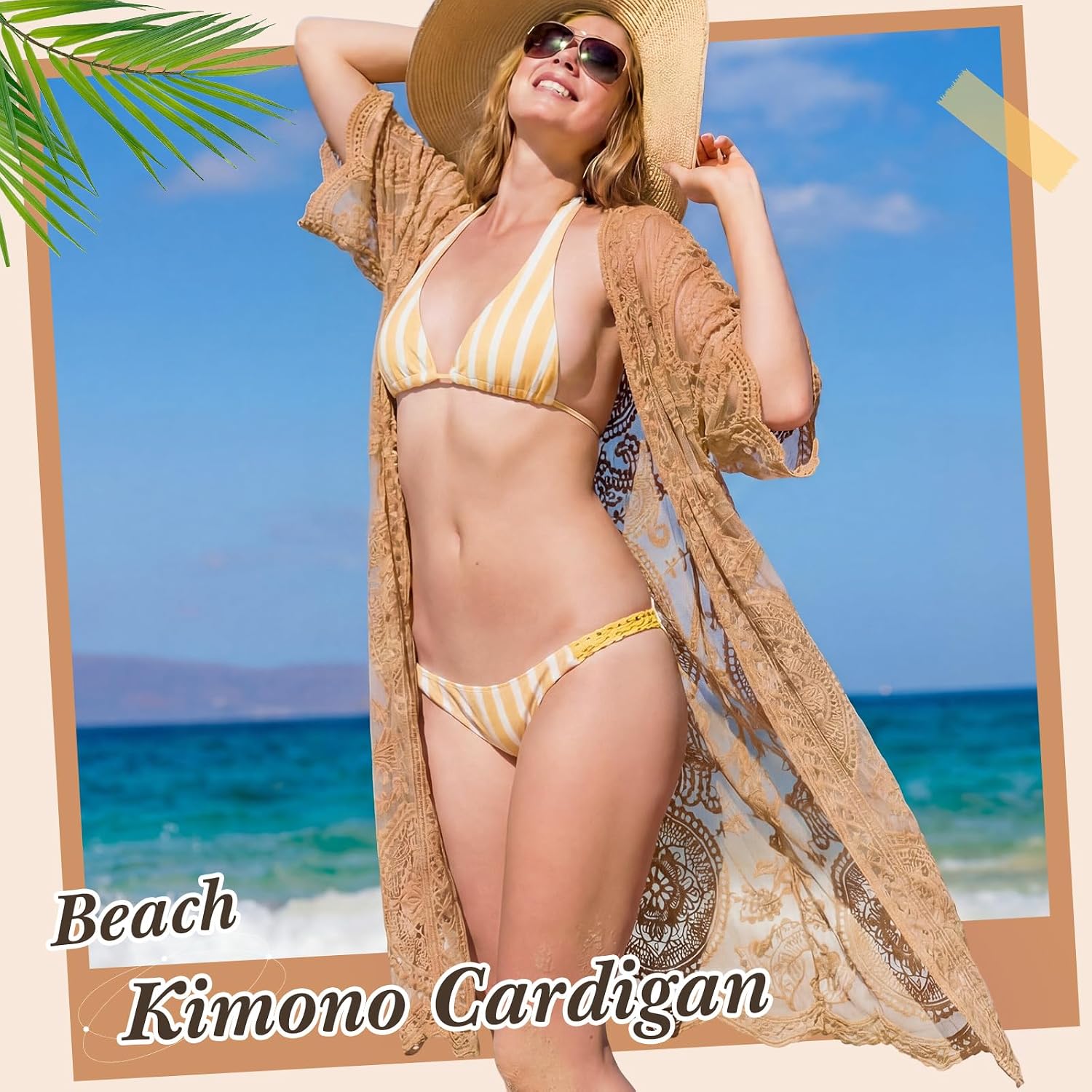 Lace Kimono Cardigan for Women