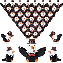 20/40 Pcs Thanksgiving Mini Resin Bald Eagle, Tiny Bald Eagles, Miniature Patriotic Bald Eagle Bird Figurines for Outdoor Garden and Independence Day Celebrations(40)