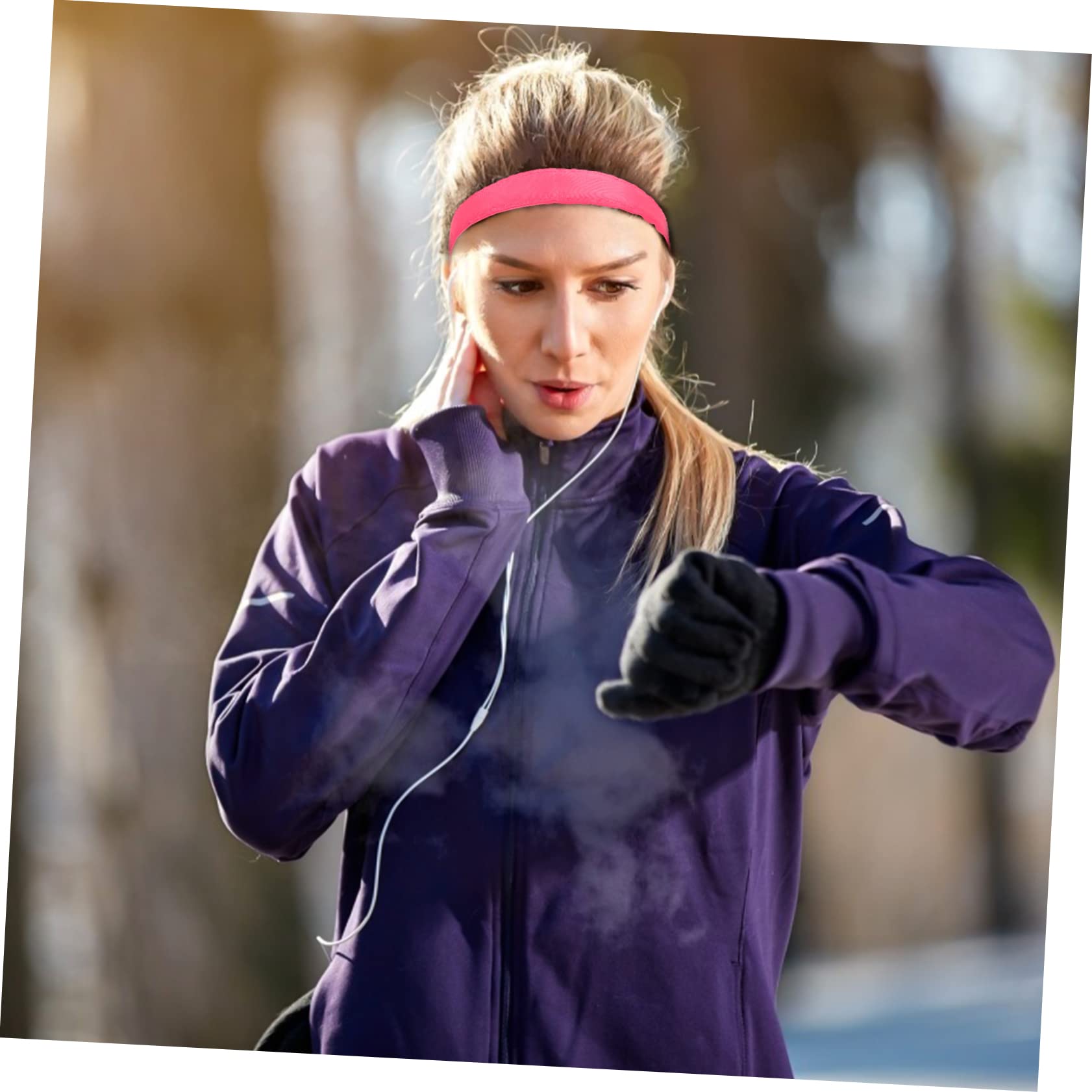 TOYANDONA Teiliges Sport Haarband Atmungsaktive Yoga Stirnbänder Mit Schweißabsorption Elastische Und rutschfeste Haarbänder Für Fitness Und Headband