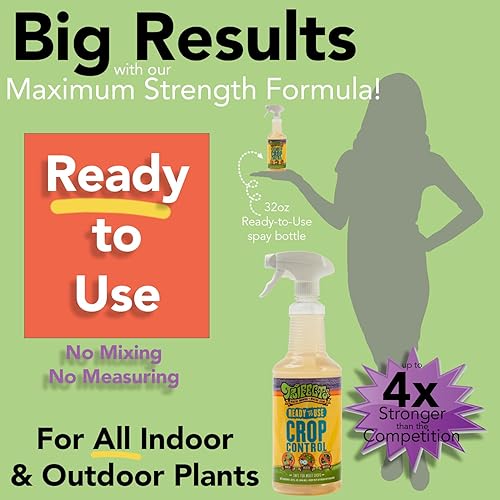 Vista 33 de Trifecta Crop Control Super Concentrate - Pesticida natural todo en uno, fungicida, acicida, insecticida, ayuda a derrotar a los ácaros, el moho