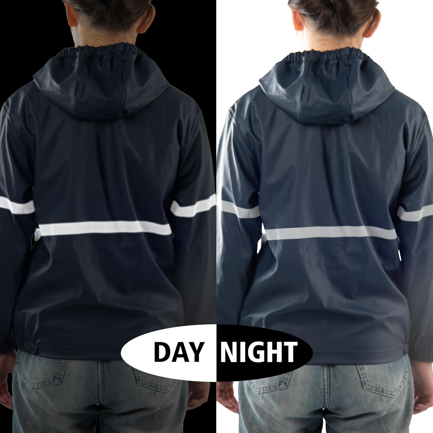 Junior Rain Suit for Boys&Girls Waterproof,Windproof,Stretchable Jacket&Pants Reflective 1-14Y