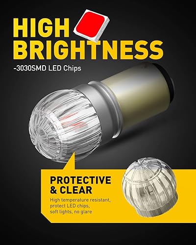Miniatura 57 de AUXITO 912 921 luz LED de marcha atrás de 1000 lumen de alta potencia 2835 15-SMD, muy brillante y libre de error T15 906 W16W, 6000 K, luz blanca