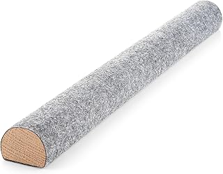 Yiyiring 15.7 Inch Wool Pressing Bar with Solid Wood Core and Sew Quilters Clapper, Beech Wood Pressing Bar for Pressing, Sewing, Quilting and Steam Ironing