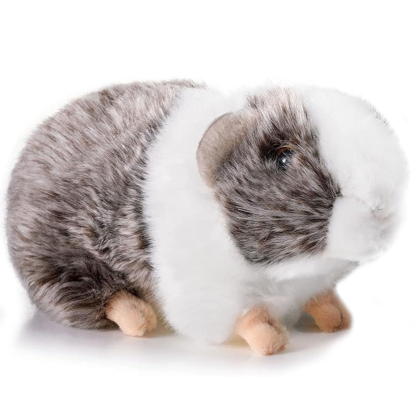 Cuddly Soft Plush Realistic Guinea Pig Stuffed Animals Toy Doll 7 Gray Hamster Plushie Toys Best Birthday Christmas