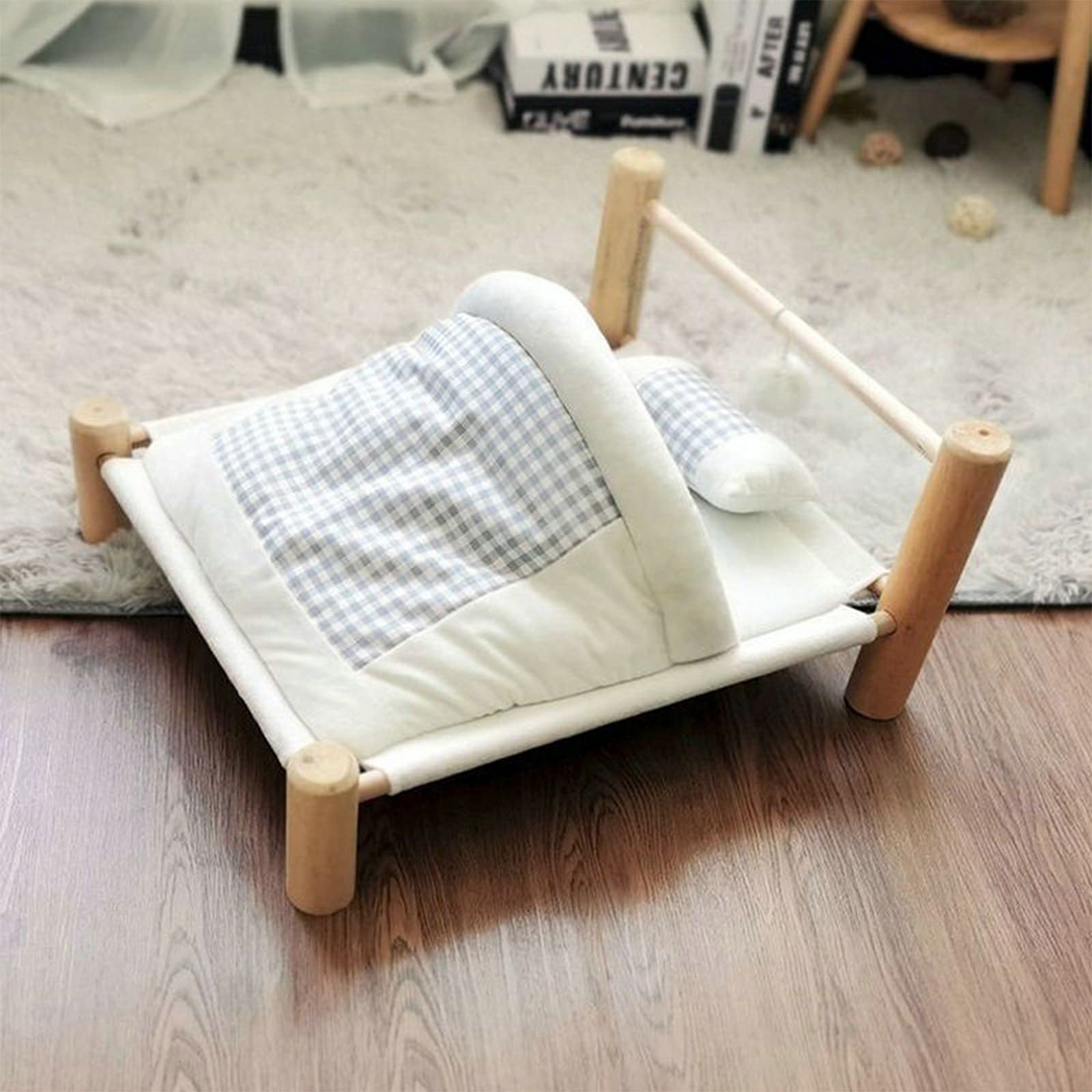Arena para Gatos Saco de Dormir para Gatos Colcha para Gatos Extraíble y Lavable Arena Cálida para Mascotas Arena para Cachorros Suave y Cómoda Luz Universal para