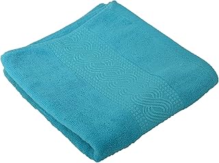 فوطة وجة مطرزة - بيبي بلو، قطن، ازرق، Small