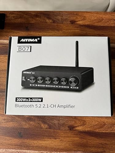 Amazon.co.jp: AIYIMA B07 2.1 Channel HIFI Bluetooth 5.2 Power