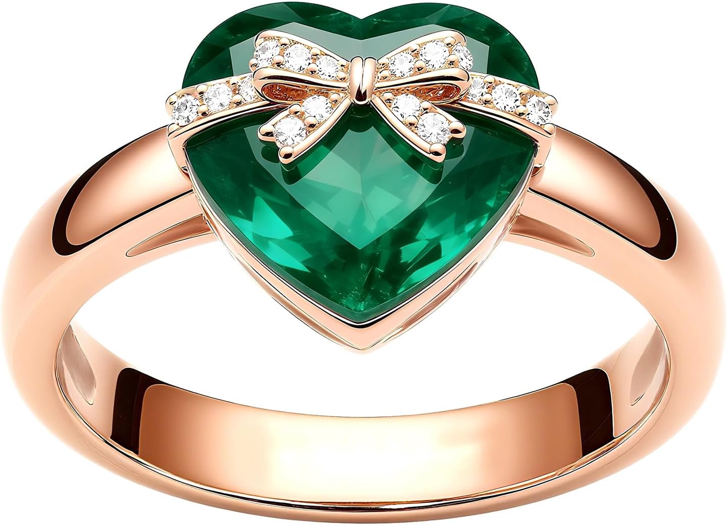 1.08 Carat(ctw) Heart-Cut Gemstone Wedding Engagement Rings for Women, Lab-Grown Sapphire/Ruby/Emerald/Moissanite/Amethyst/Garnet/Black Onyx/Blue Topaz/Citrine/Tourmaline/Peridot Gemstone Heart Wedding Ring for Women, Customizable 10K Gold/14K Gold/18K Gold/925 Sterling Silver