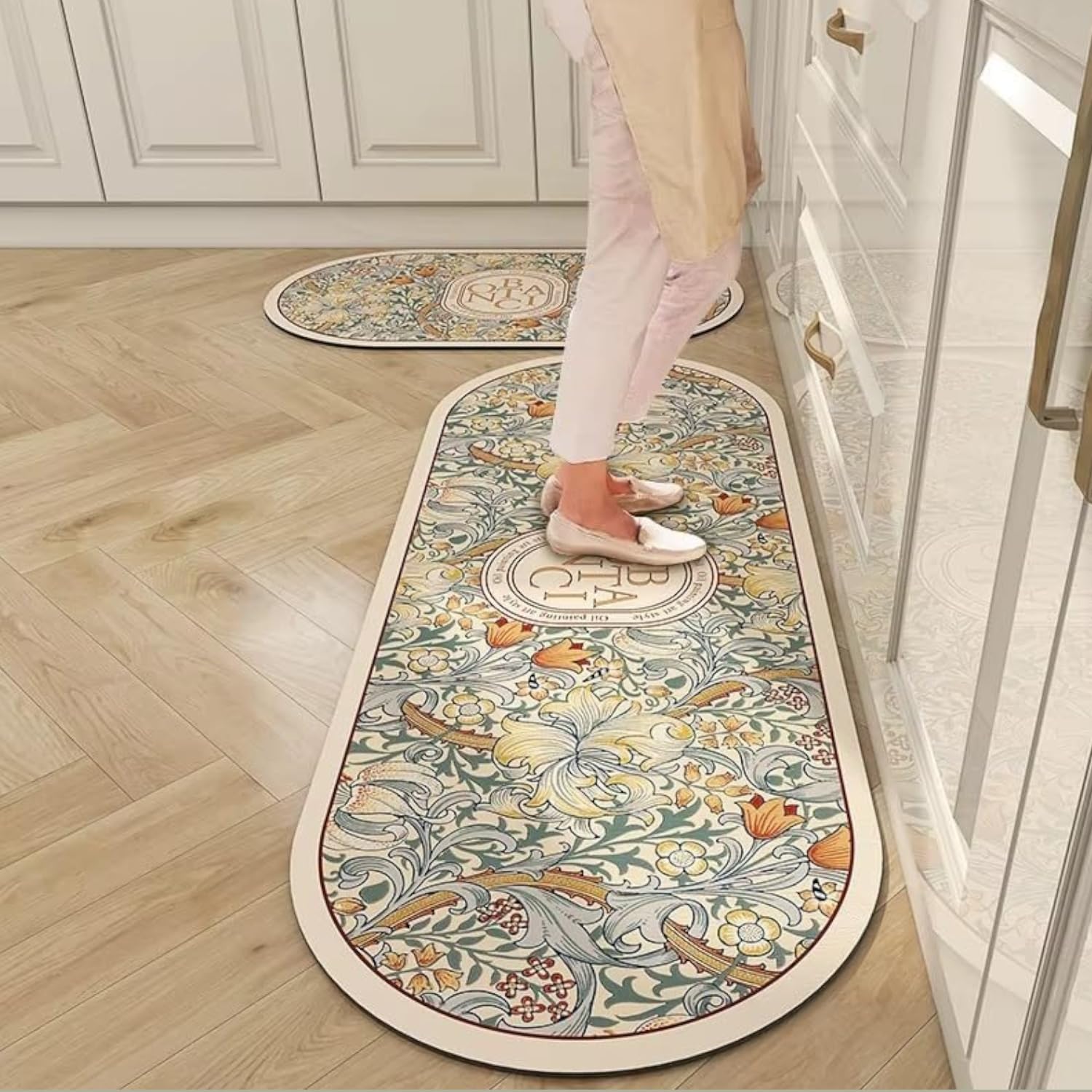 Yagzon Anti-Fatigue Kitchen Rugs - Comfort & Non-Slip -8