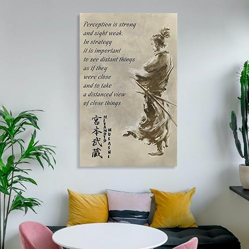 Miniatura 6 de RCIDOS Vagabond Miyamoto Musashi - Póster de cómic japonés (2) pósteres e impresiones de pintura en lienzo para decoración de sala de estar,