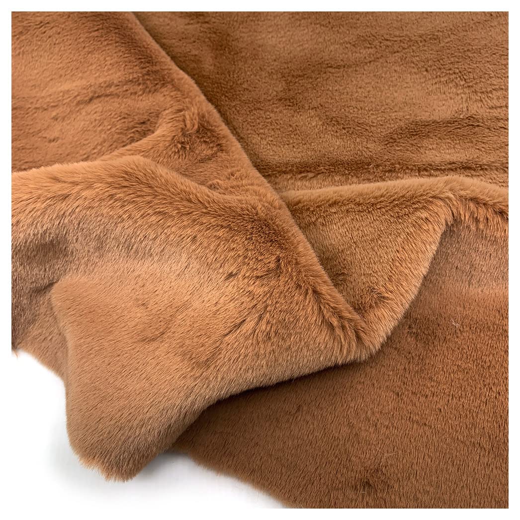 Plush Pelo Peluche Amazon Shaggy Faux Fur Fabric 1cm Short Pile 35