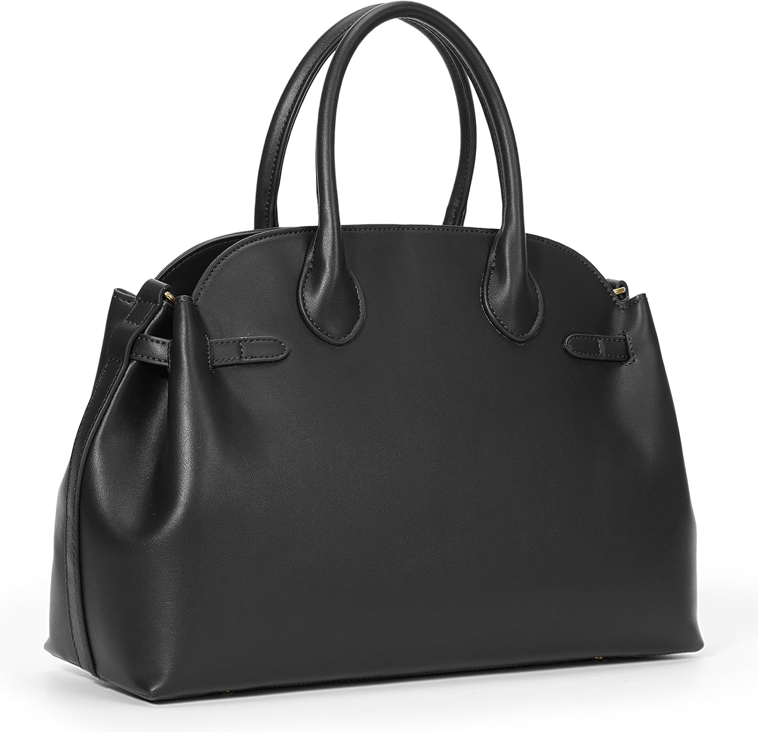 Top Handle Bag Medium Crossbody Bags For Women Vintage Tote Satchel Soft Shoulder Bag Luxury Faux Leather Handbag