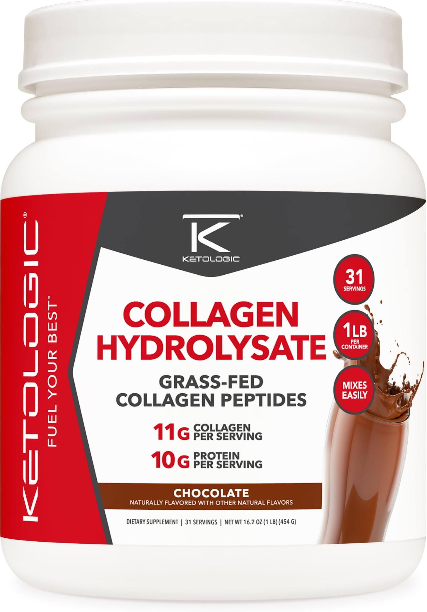 Grass Fed Collagen (Chocolate Flavor 1LB)