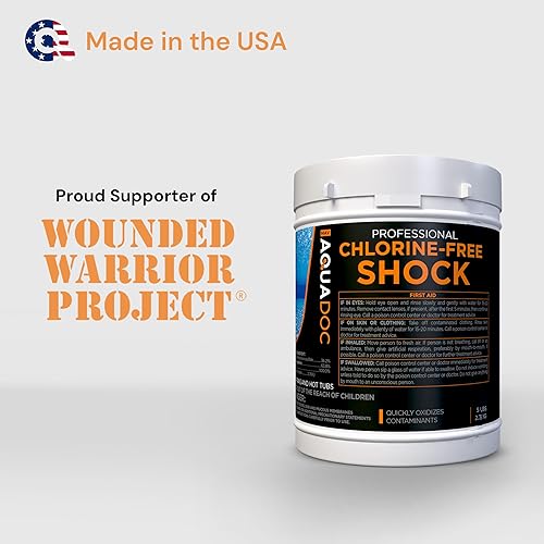 Miniatura 8 de Aquadoc - Choque de spa sin cloro para bañera de hidromasaje, tratamiento sin cloro y golpes mejorados para ayudar al bromo, oxidante adecuado, 5