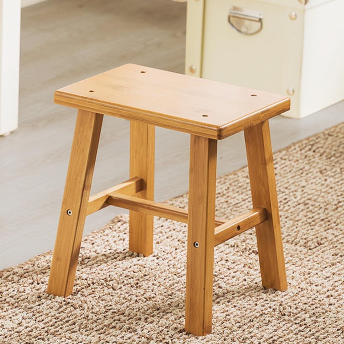 Portable Stool for Home, Shoe Changing, Laundry Tasks