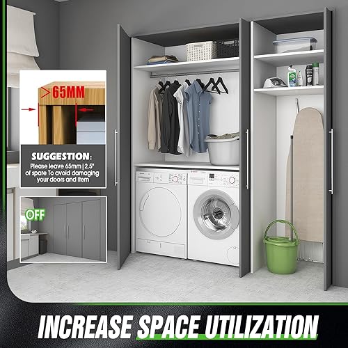 Miniatura 2 de Tobogán de puerta de bolsillo, tobogán de puerta de bolsillo para gabinete, bisagra de puerta de bolsillo, inserción de accesorios para puerta