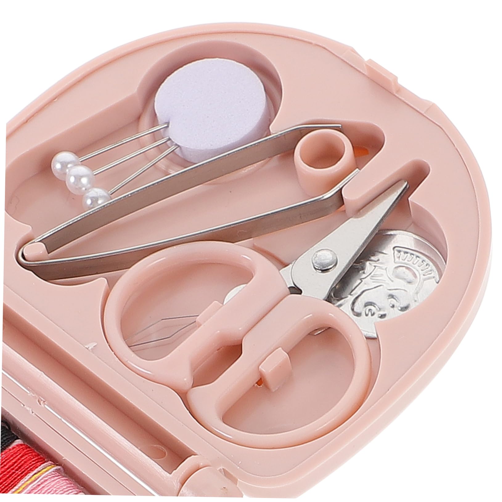 Scatola Kit Cucito da Casa Portatile 8 Set in Plastico