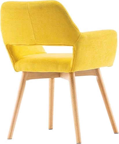 Miniatura 43 de Juego de 2, 4 y 6 sillas modernas, cómodas, decorativas, tapizadas en tela para cocina, comedor, sala, dormitorios, sala de espera, de escritorio