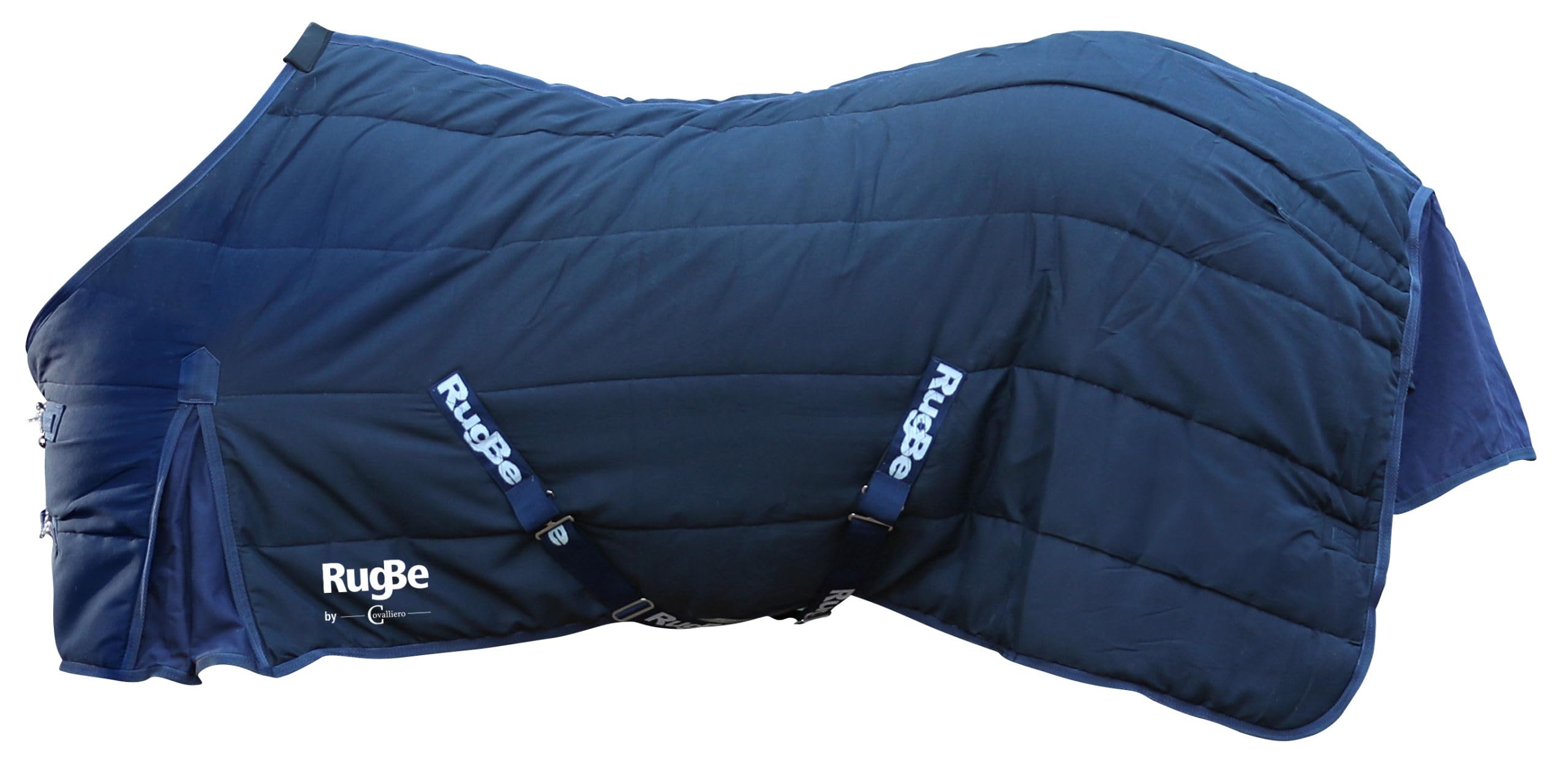 Covalliero Manta Caballo RugBe Indoor 165 cm, Azul