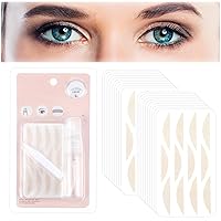 Vista 1 de Waterproof Invisible Double Eyelid Tape, 240Pcs Eyelid Lifter Strips, Double-Sided Sticky Eyelid Tapes Stickers for Droopy Lids, Hooded Eyes