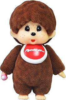 World's Smallest Monchhichi Surprise Mystery Box for Collectors and Fans Ages 6 and up, Includes one Surprise minature Flocked Monchhichi Toy, 6 Colors to Collect, Style Selected at Random