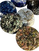 Vista 8 de Tiger's Eye Crystal Tower Buster Orgone Generator Energy Accumulator PERFECT GIFTING TOOL!!!! Made using Advance Harmonics Orgonite Many Beautiful