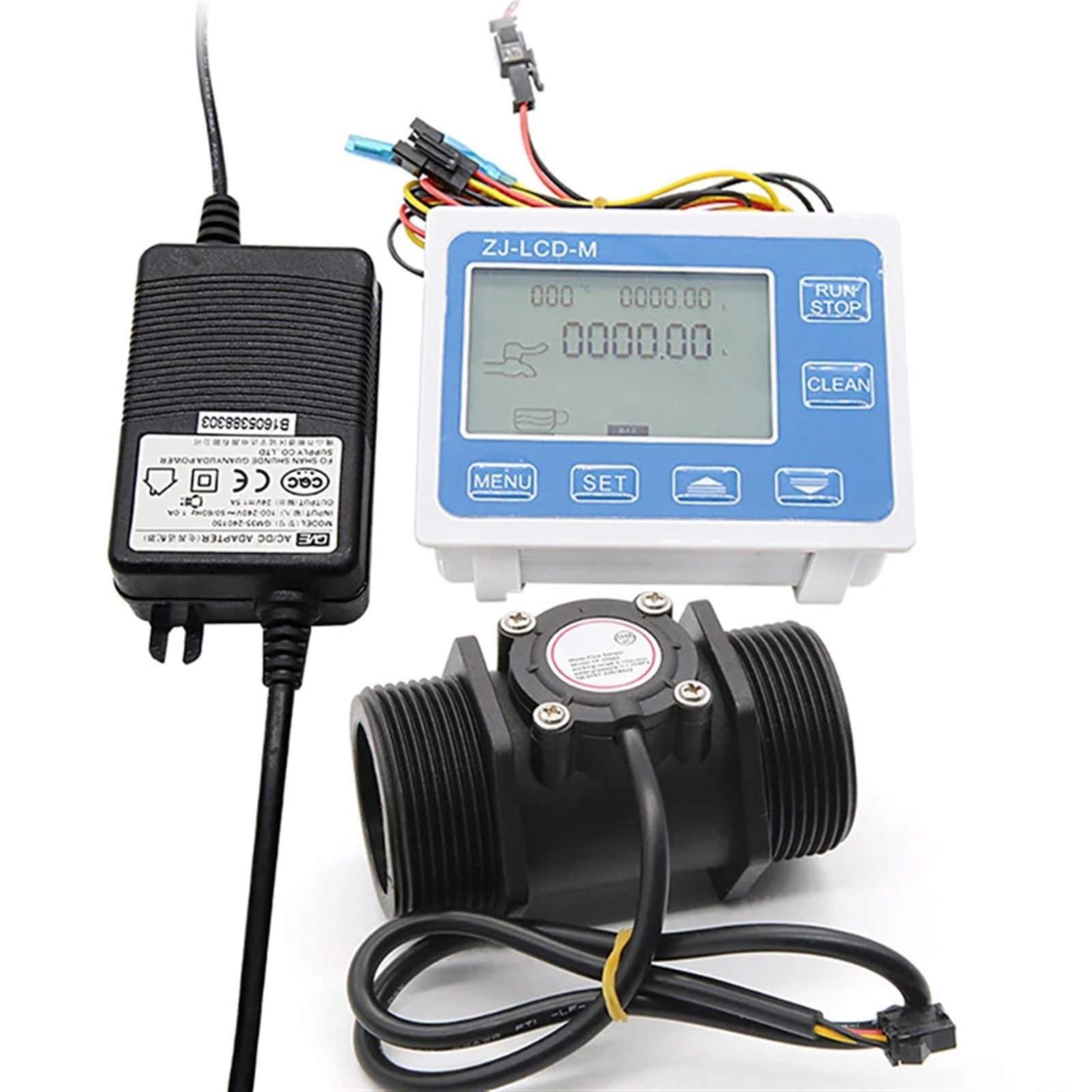 Électrovanne DN40 et contrôleur de débit pour l'arrosage automatique et gestion de cuve
