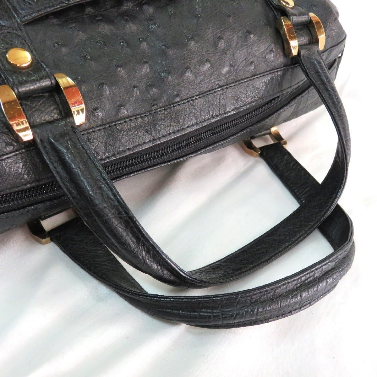 Amazon.co.jp: GZ 人気 本物 オーストリッチ ハンドバッグ トート