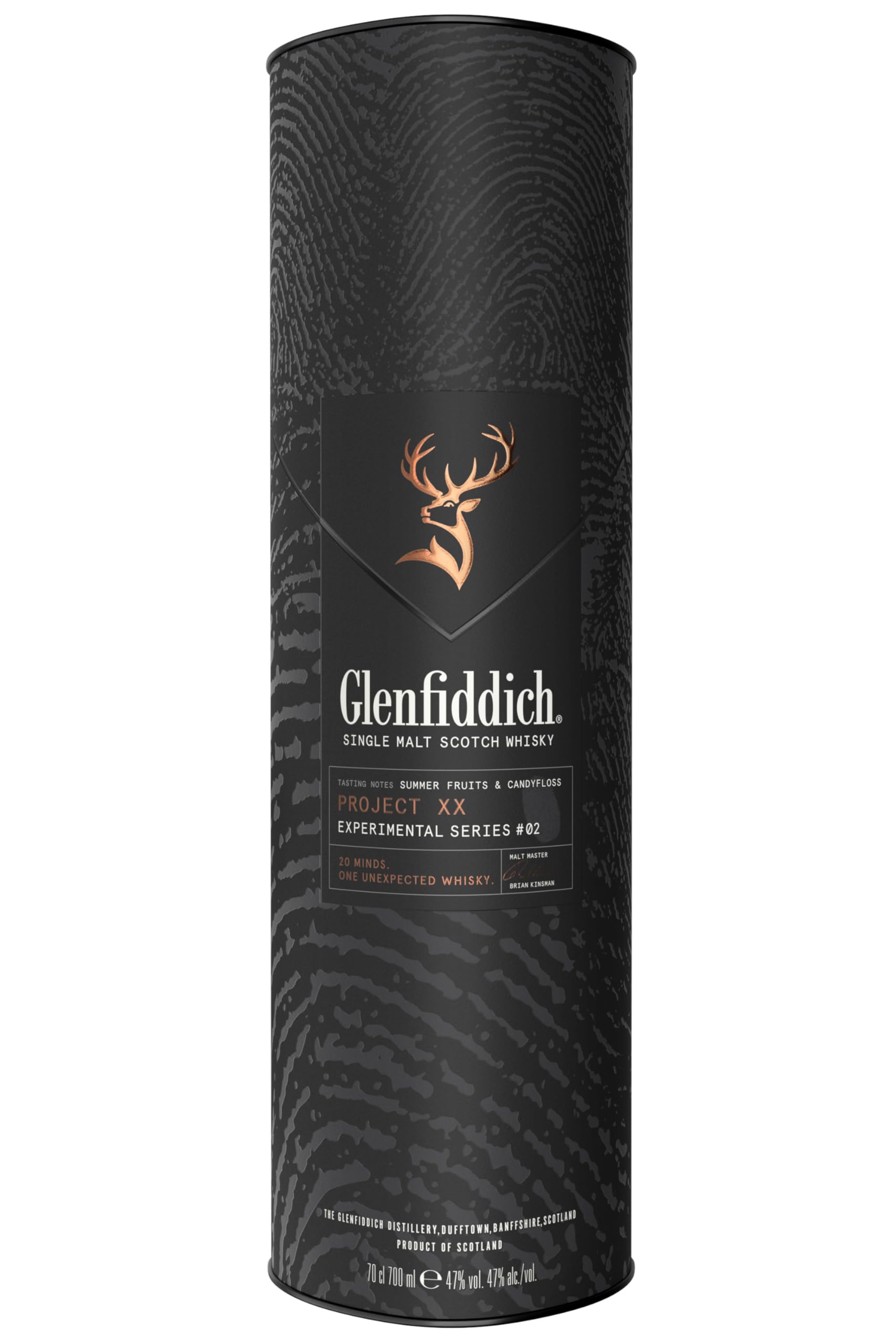 Glenfiddich Single Malt Scotch Whisky Experimental Series Project XX mit Geschenkverpackung, 70cl - limitierte Premium-Auflage