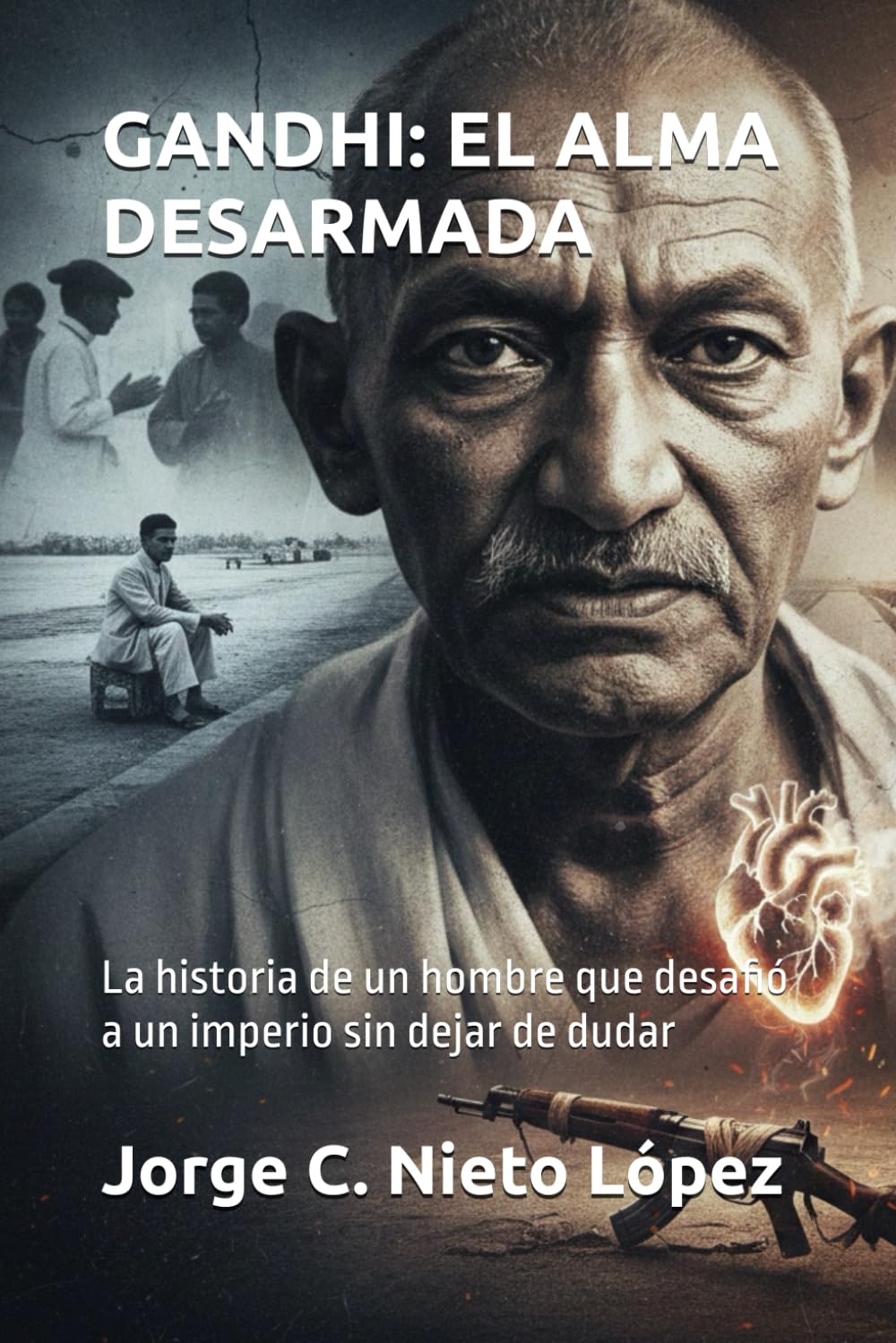 GANDHI: EL ALMA DESARMADA: La historia de un hombre que desafió a un imperio sin dejar de dudar