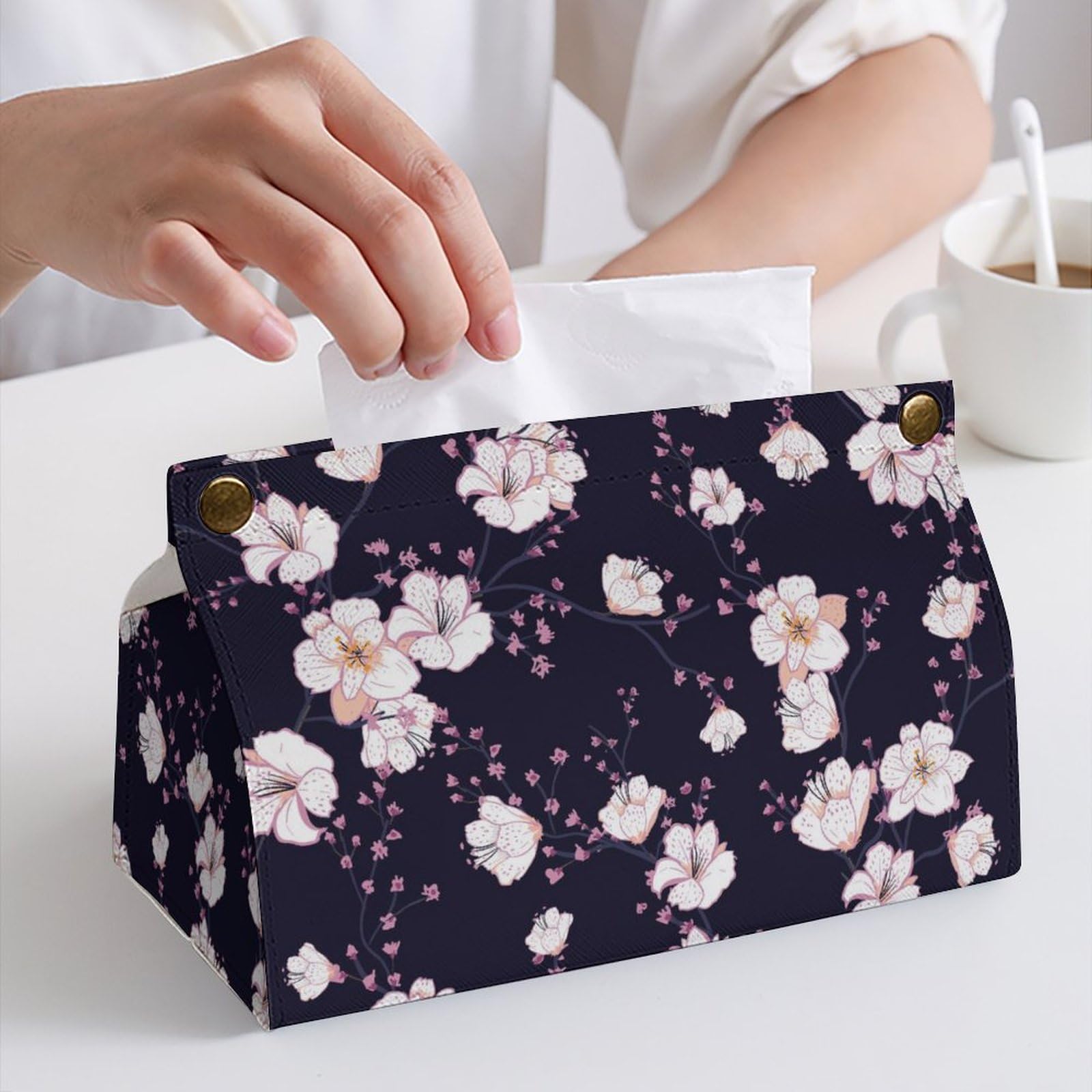 Amazon｜ティッシュケース 和柄 和風 さくら 花柄 ティッシュボックス
