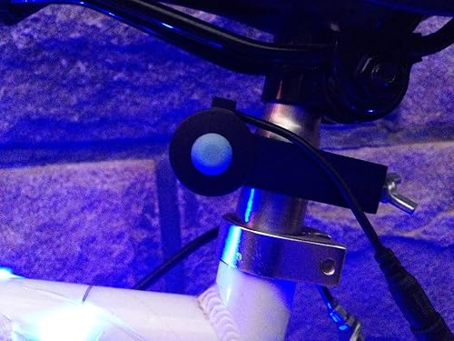 Miniatura 5 de Wheelight 20 luces LED superbrillantes para bicicletas para radios y marcos en cinco colores (rojo)
