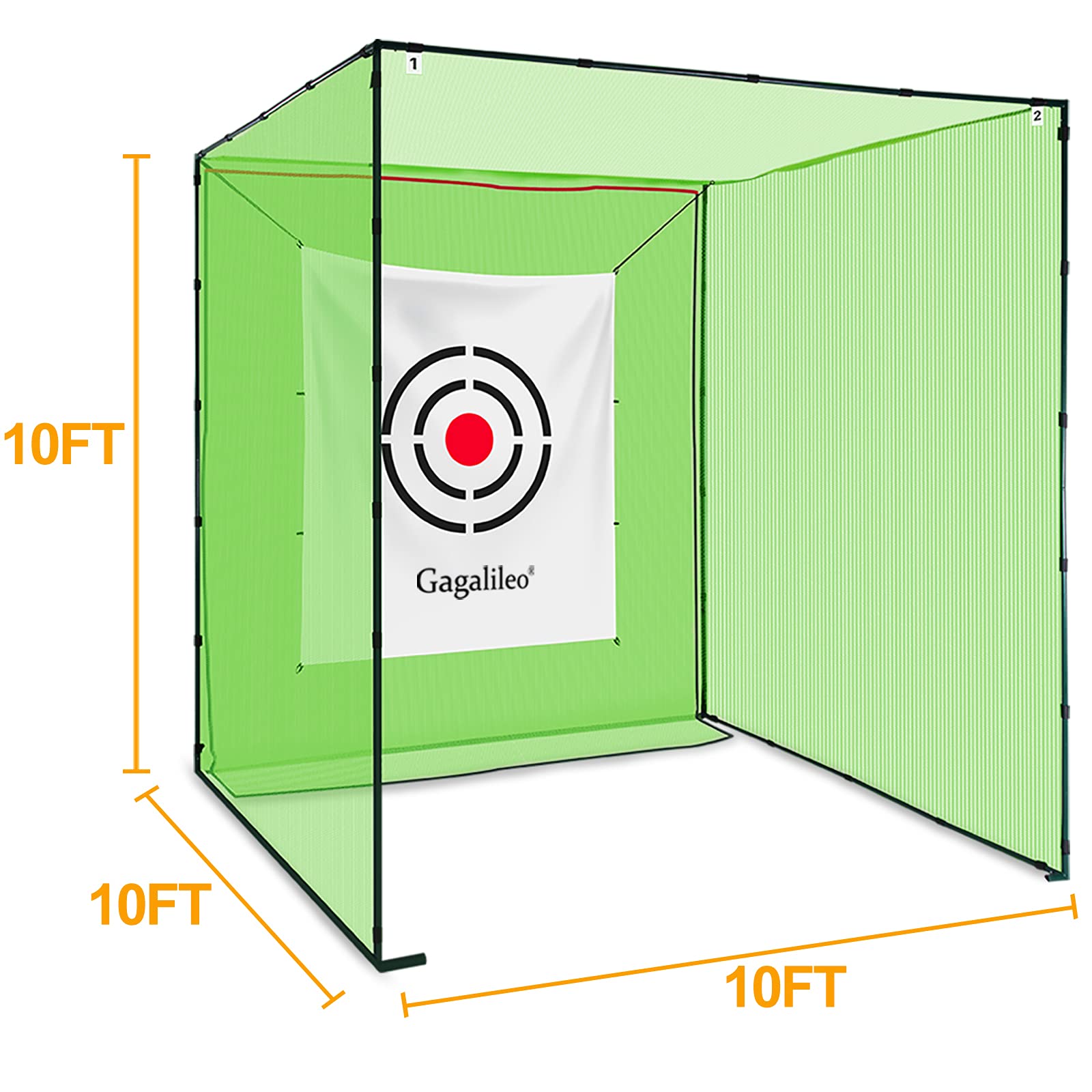 ゴルフネット　練習用　ゴルフ練習用ネット　大型　室外用　3x3x3m 楽天市場】【即納】ゴルフネット 練習用 ゴルフ練習用ネット 大型 室外
