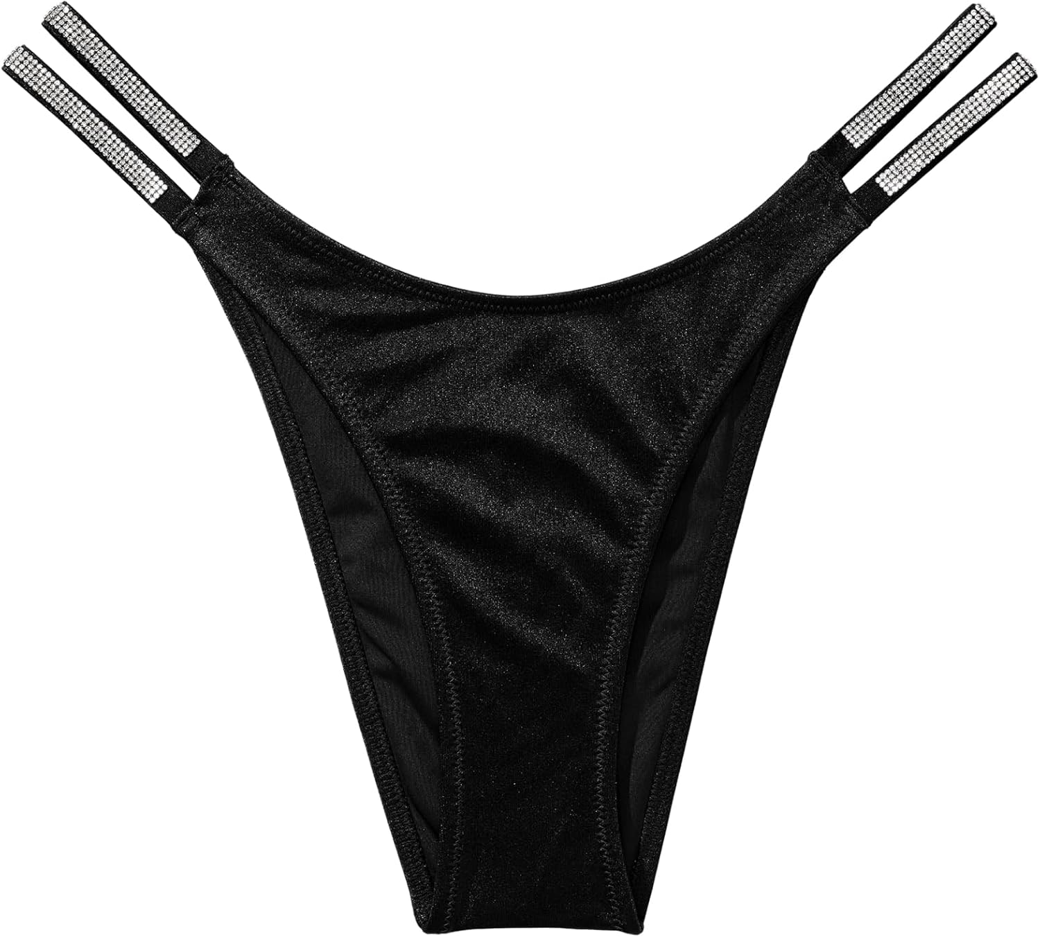Victoria's Secret Double Shine Strap Brazilian Bikini Bottom - Image 3
