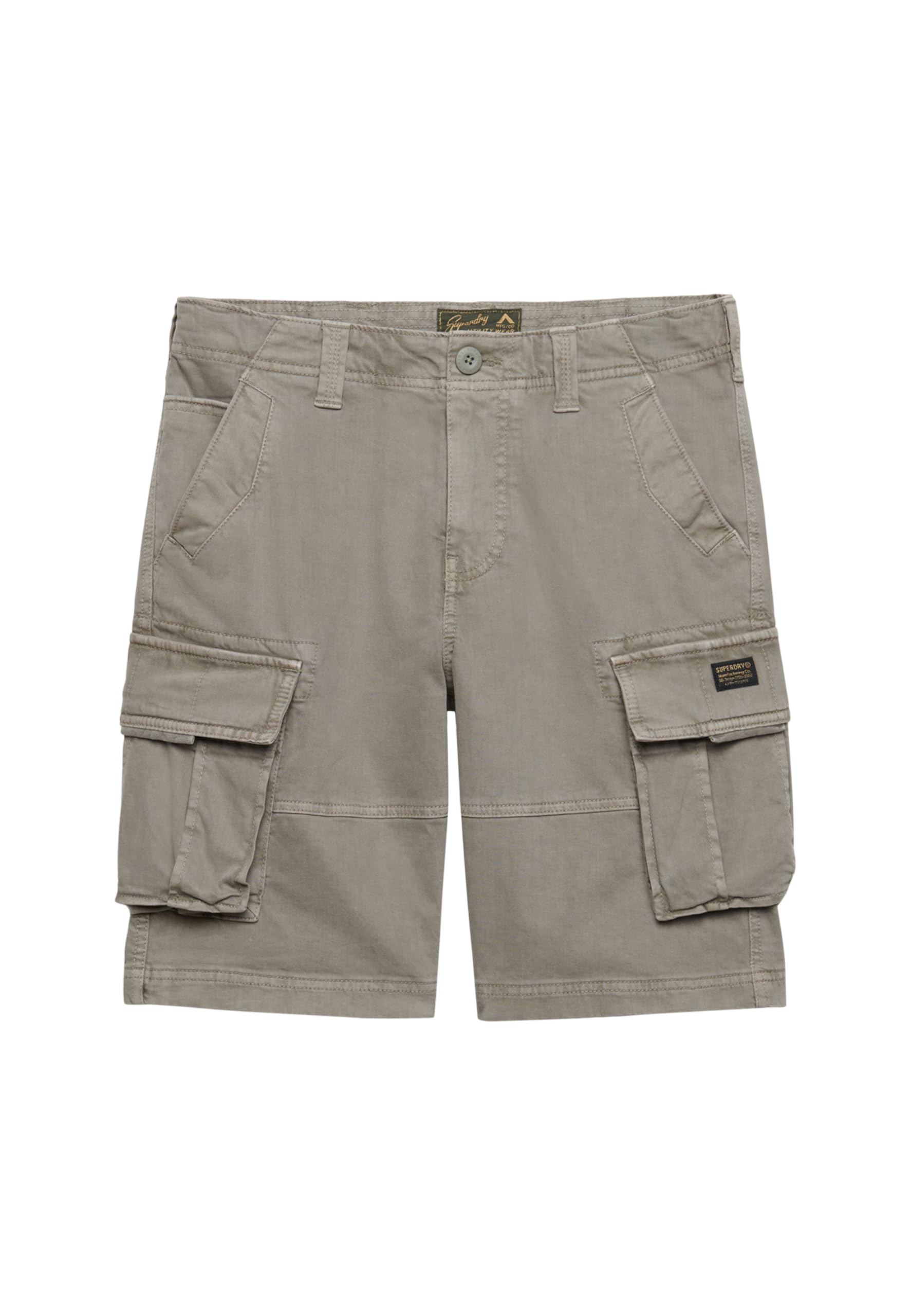 Superdry Core Cargo Shorts, Khaki, Size 32, Men