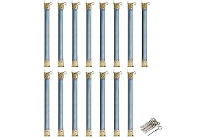 uxcell Flex Frames for Pouches: Durable and Versatile 180mm Metal Internal Frames